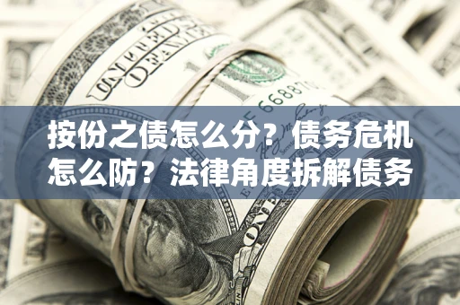 北京按份之债怎么分？债务危机怎么防？法律角度拆解债务分配与风险自保指南