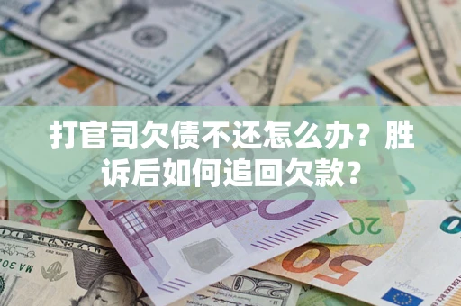 北京打官司欠债不还怎么办？胜诉后如何追回欠款？