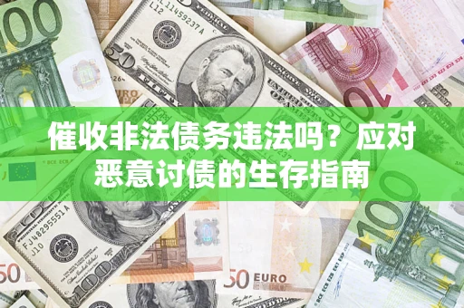 北京催收非法债务违法吗？应对恶意讨债的生存指南
