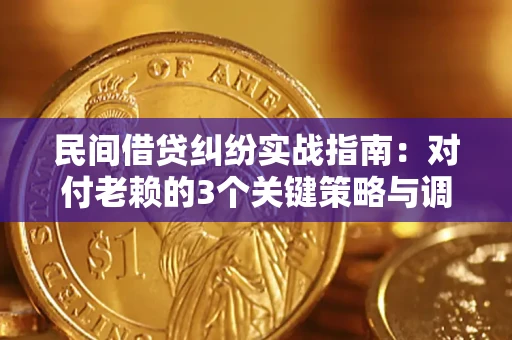 北京民间借贷纠纷实战指南：对付老赖的3个关键策略与调解盲区解析
