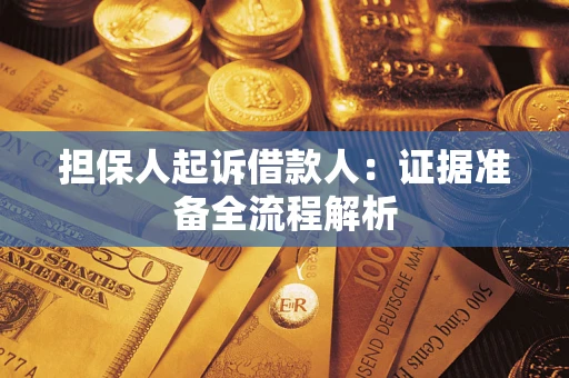 北京担保人起诉借款人：证据准备全流程解析