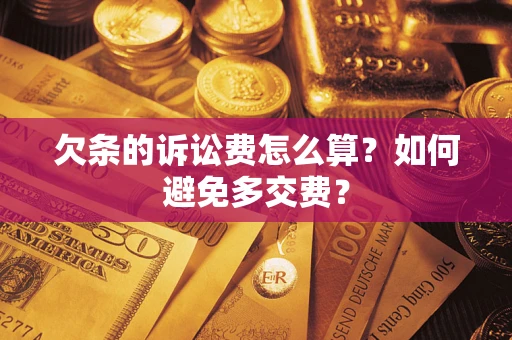 北京欠条的诉讼费怎么算？如何避免多交费？