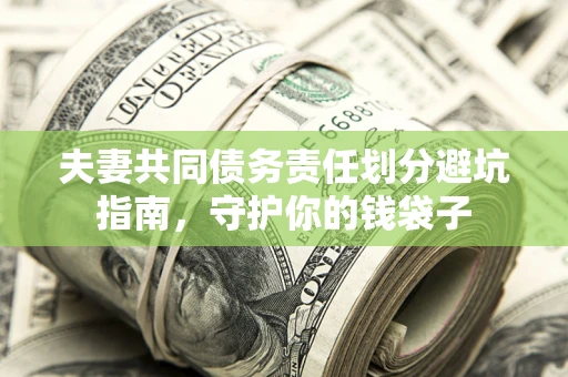 北京夫妻共同债务责任划分避坑指南，守护你的钱袋子