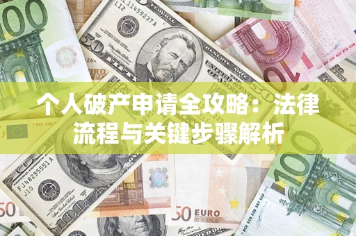 北京个人破产申请全攻略：法律流程与关键步骤解析