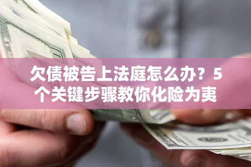 北京欠债被告上法庭怎么办？5个关键步骤教你化险为夷